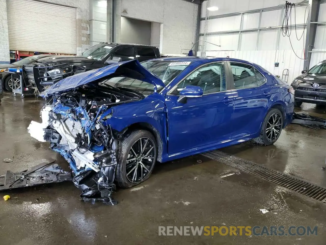 1 Photograph of a damaged car 4T1G11AK9RU221289 TOYOTA CAMRY 2024