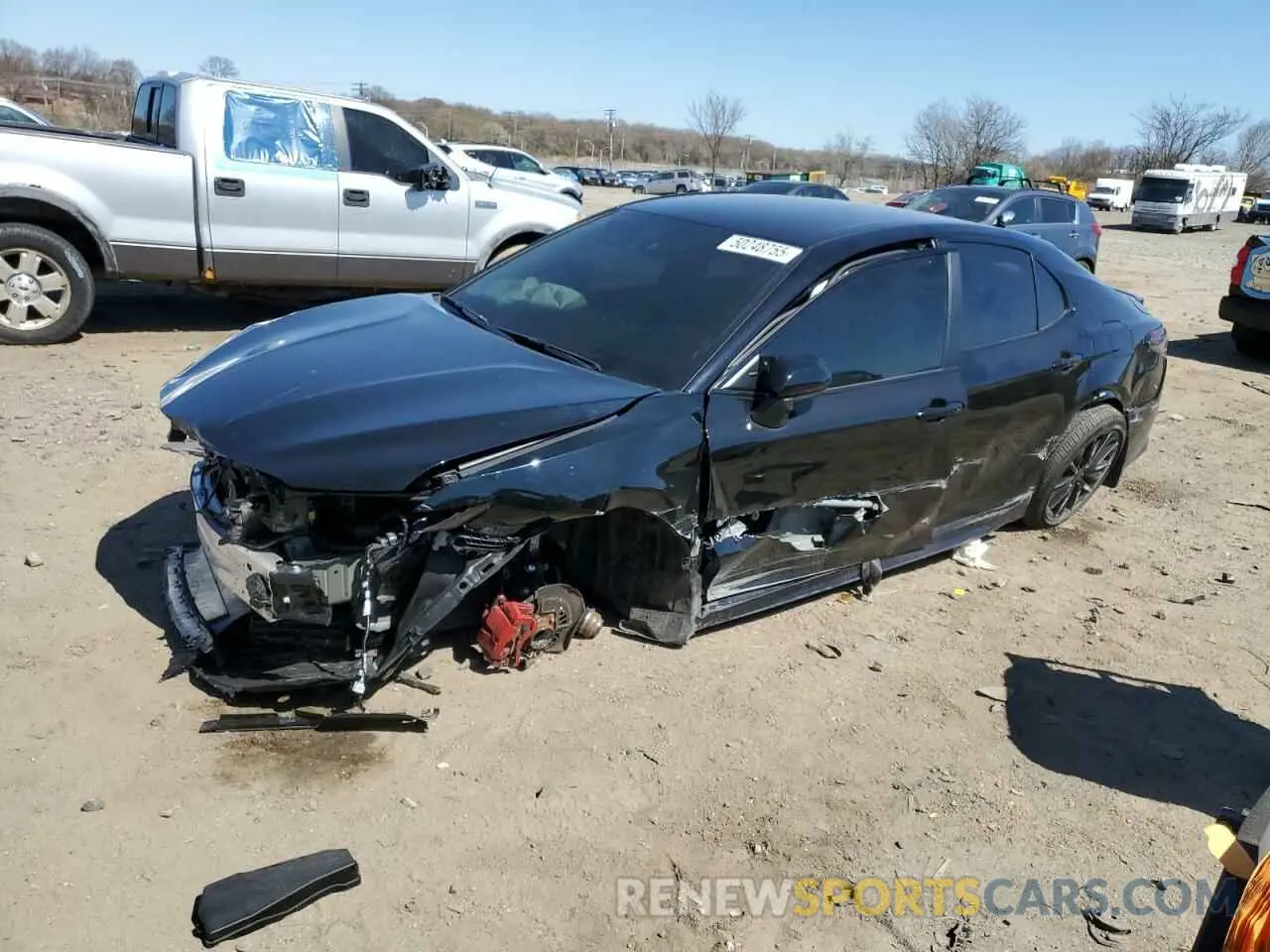 1 Photograph of a damaged car 4T1G11AK9RU248153 TOYOTA CAMRY 2024
