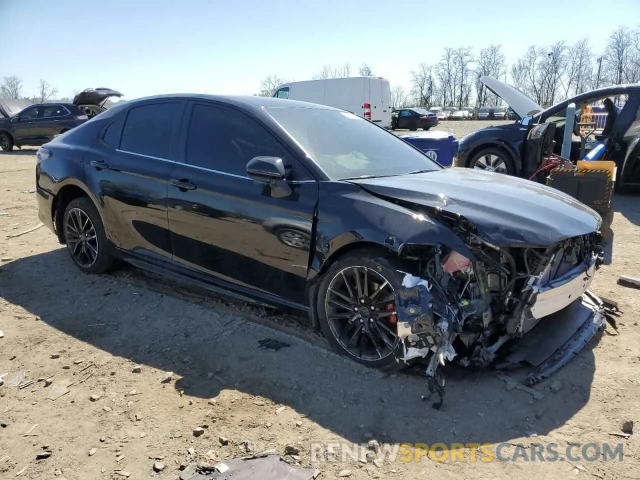 4 Photograph of a damaged car 4T1G11AK9RU248153 TOYOTA CAMRY 2024