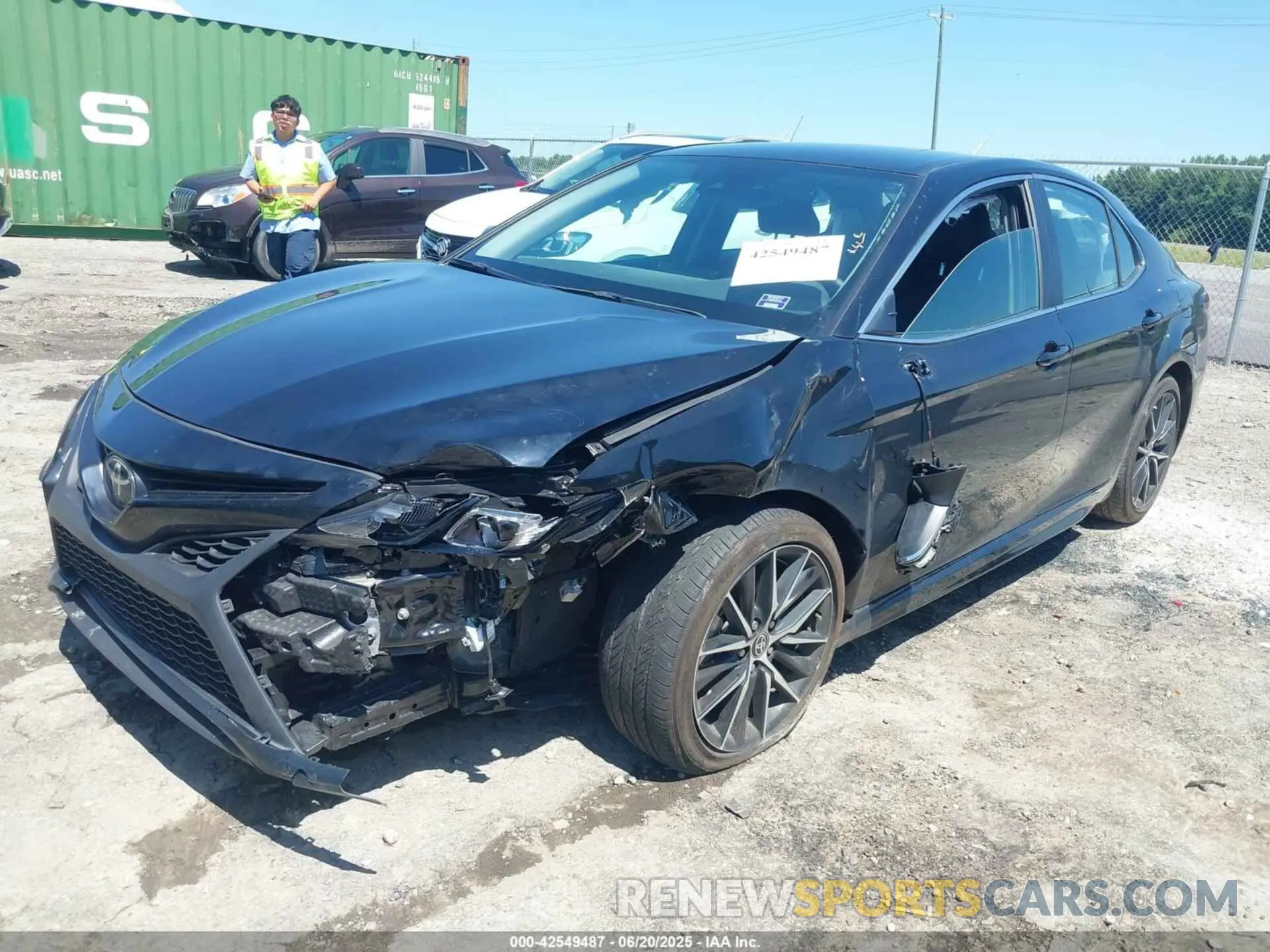 2 Photograph of a damaged car 4T1G11AKXRU213511 TOYOTA CAMRY 2024