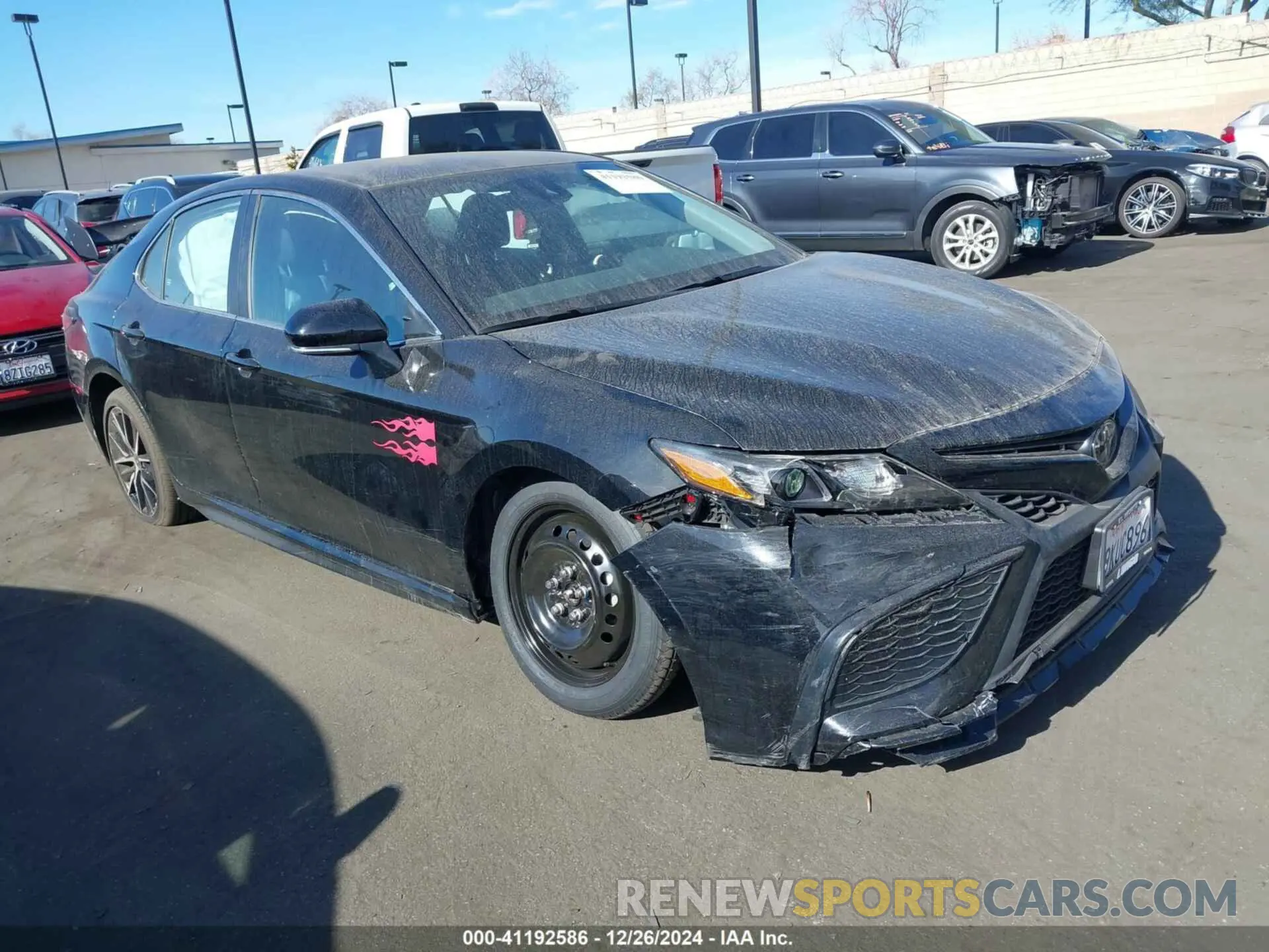 1 Photograph of a damaged car 4T1G11AKXRU229739 TOYOTA CAMRY 2024