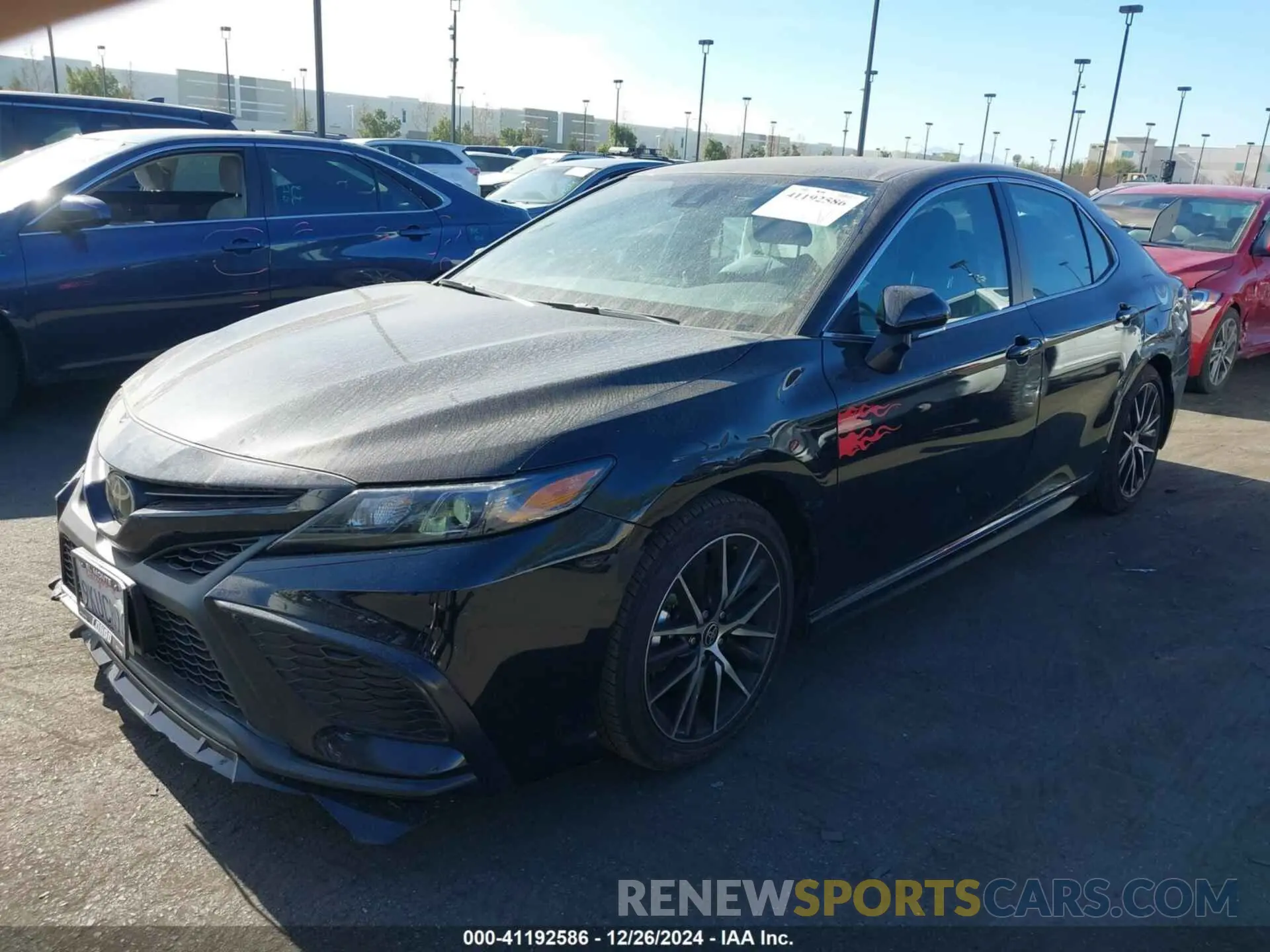2 Photograph of a damaged car 4T1G11AKXRU229739 TOYOTA CAMRY 2024