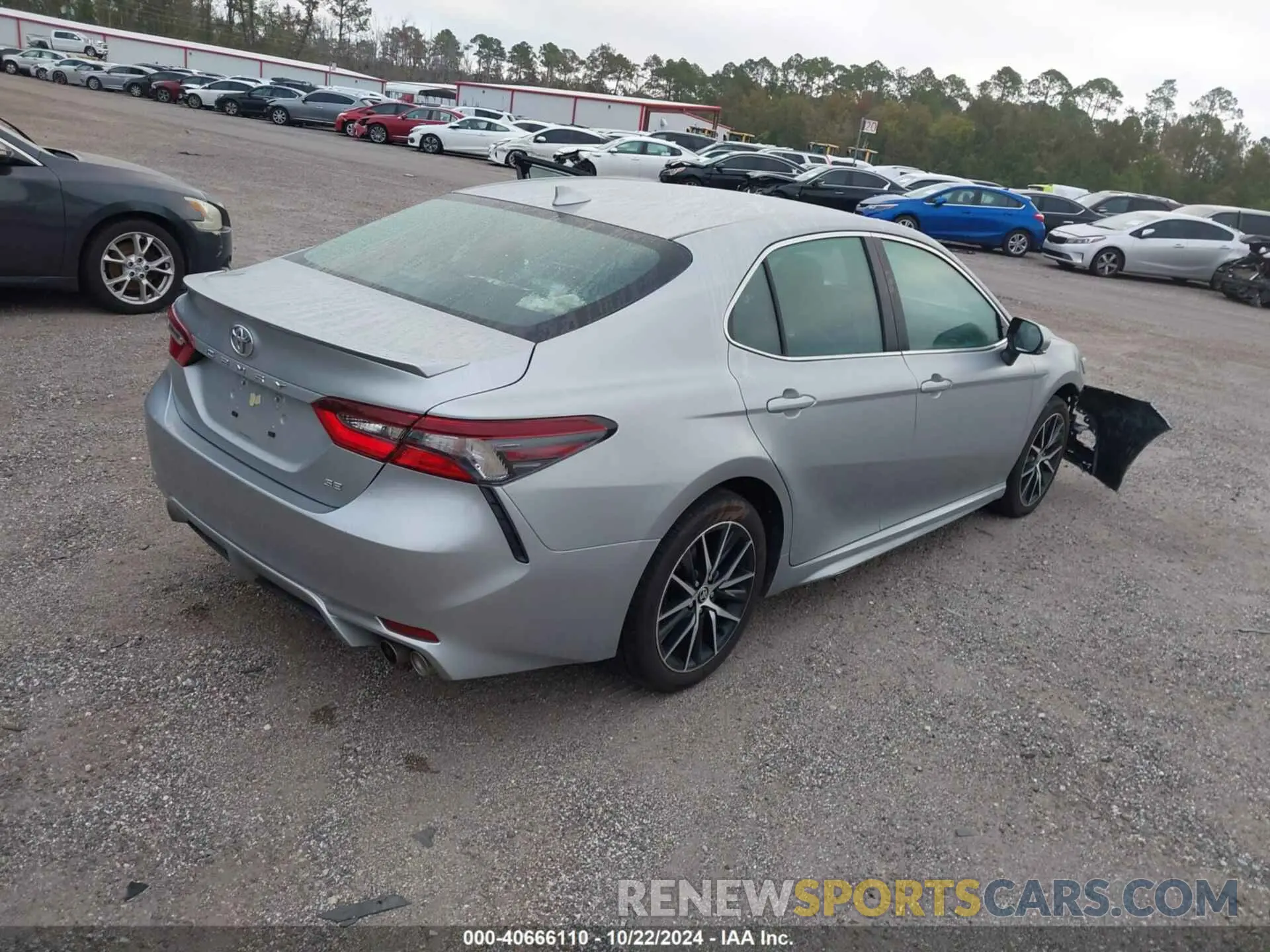 4 Photograph of a damaged car 4T1G11AKXRU244998 TOYOTA CAMRY 2024