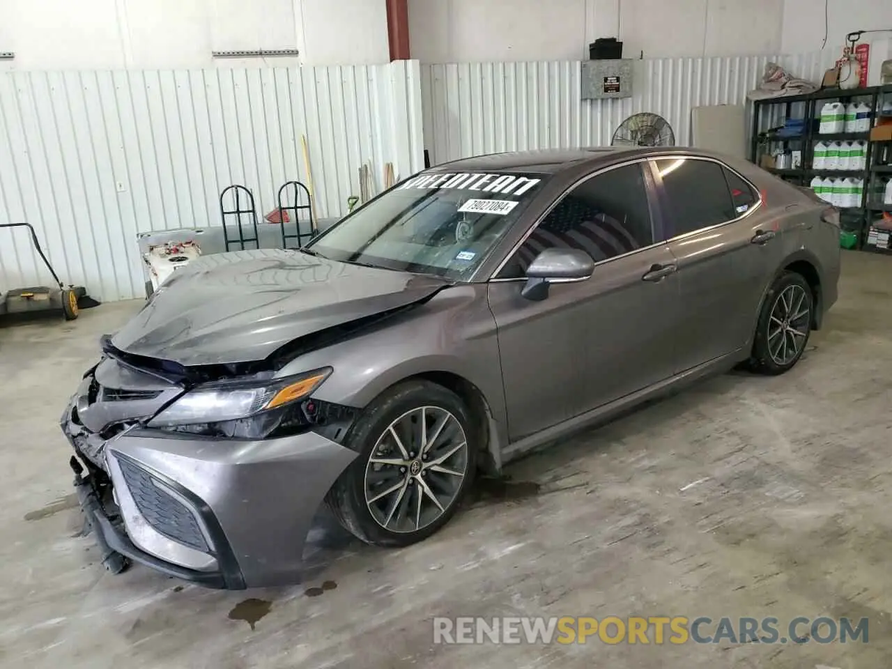 1 Photograph of a damaged car 4T1G11AKXRU842881 TOYOTA CAMRY 2024