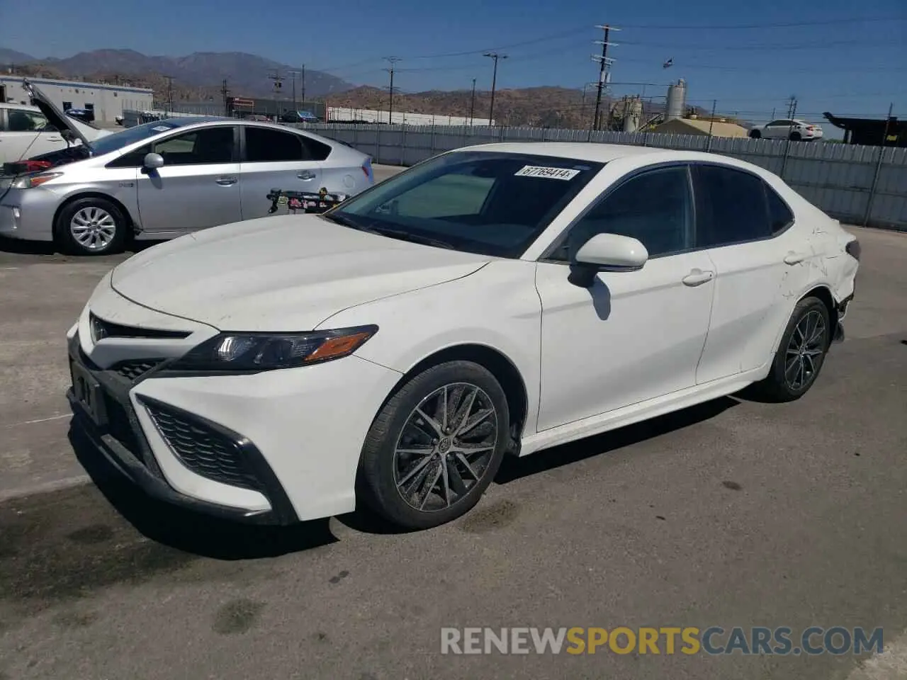 1 Photograph of a damaged car 4T1G11AKXRU845103 TOYOTA CAMRY 2024
