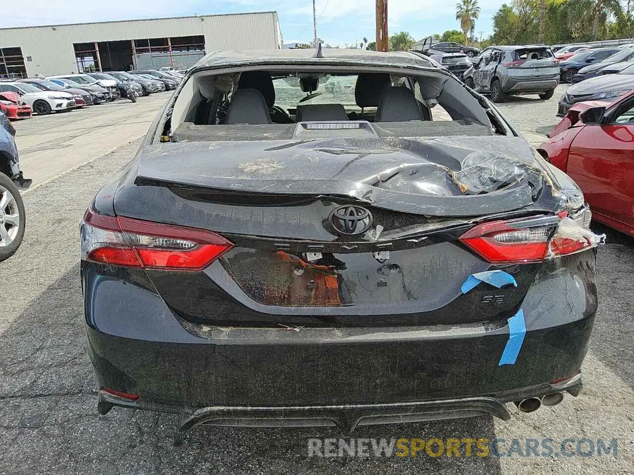 6 Photograph of a damaged car 4T1G11AKXRU850138 TOYOTA CAMRY 2024