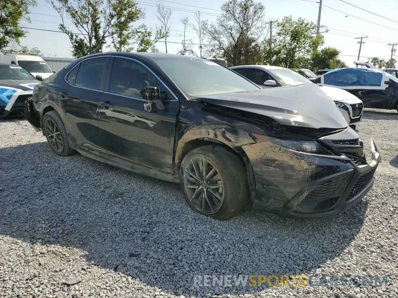 4 Photograph of a damaged car 4T1G11AKXRU855422 TOYOTA CAMRY 2024