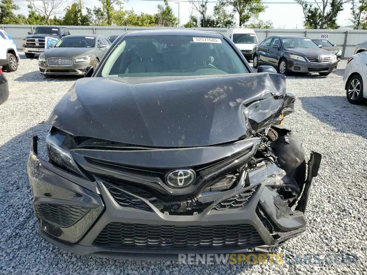 5 Photograph of a damaged car 4T1G11AKXRU855422 TOYOTA CAMRY 2024