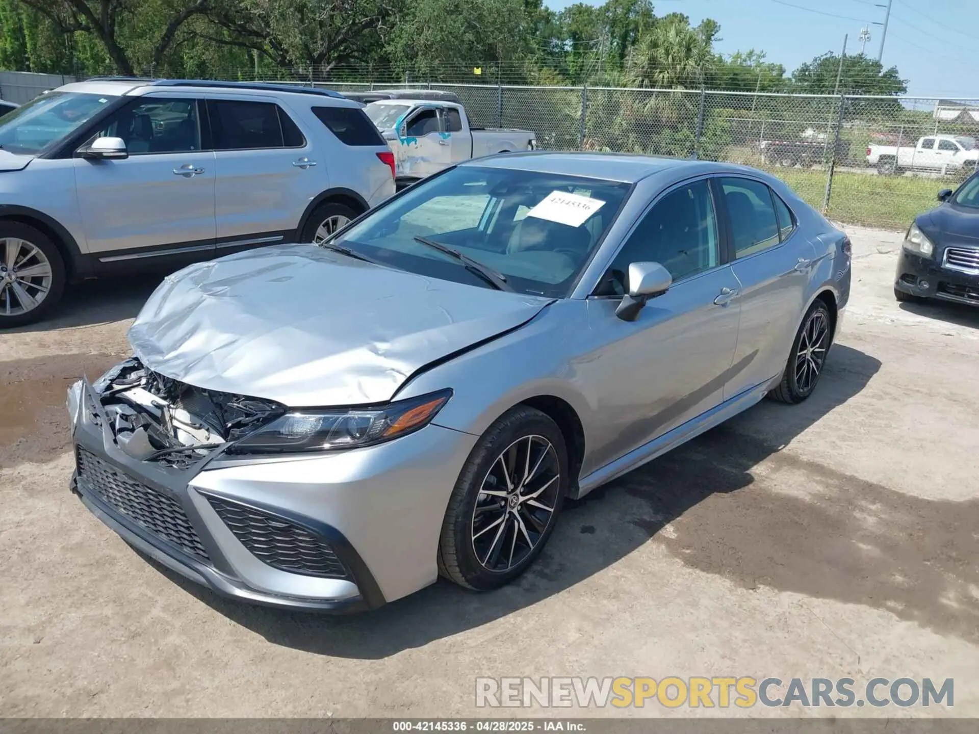 2 Photograph of a damaged car 4T1G11AKXRU858255 TOYOTA CAMRY 2024