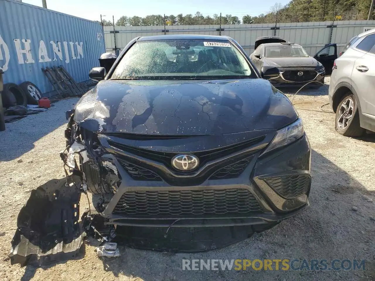 5 Photograph of a damaged car 4T1G11AKXRU895371 TOYOTA CAMRY 2024