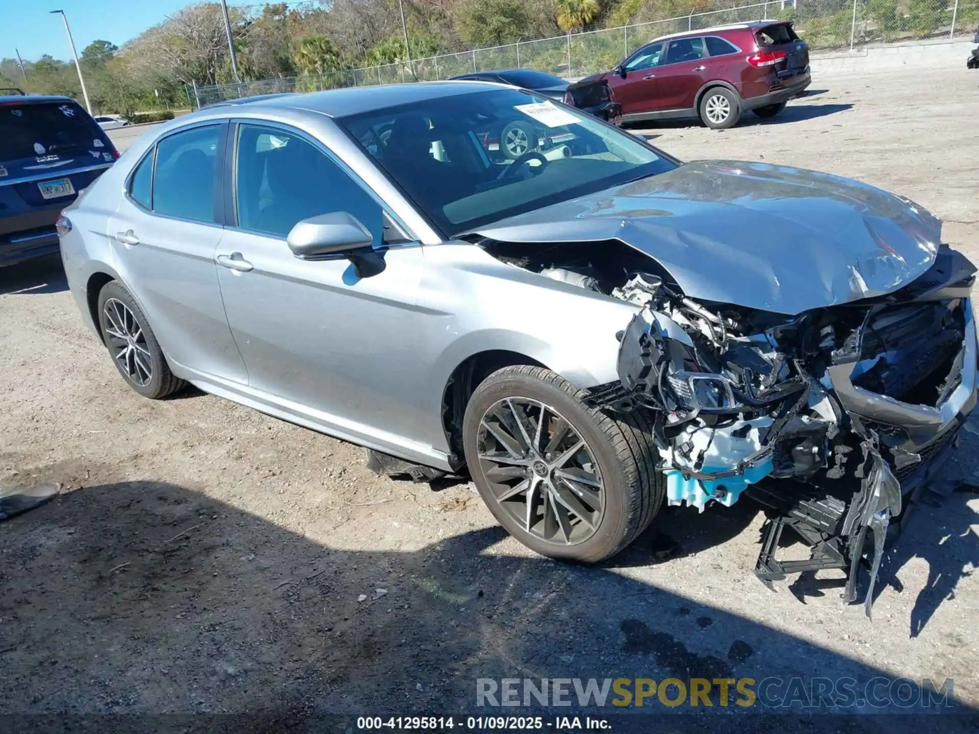 1 Photograph of a damaged car 4T1G11AKXRU898917 TOYOTA CAMRY 2024