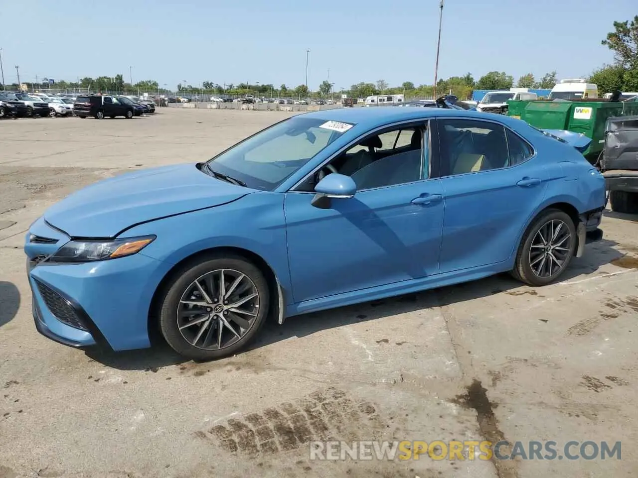 1 Photograph of a damaged car 4T1G11BK0RU129485 TOYOTA CAMRY 2024