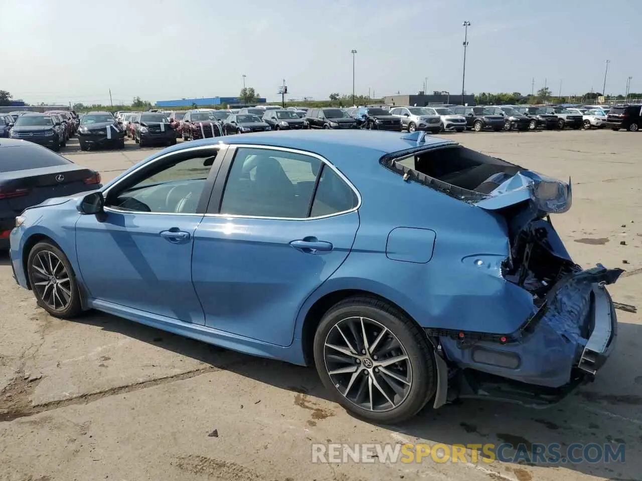 2 Photograph of a damaged car 4T1G11BK0RU129485 TOYOTA CAMRY 2024