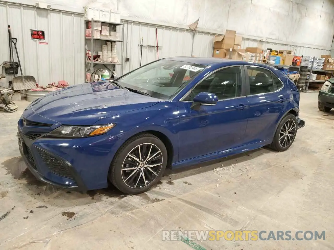1 Photograph of a damaged car 4T1G11BK1RU118382 TOYOTA CAMRY 2024