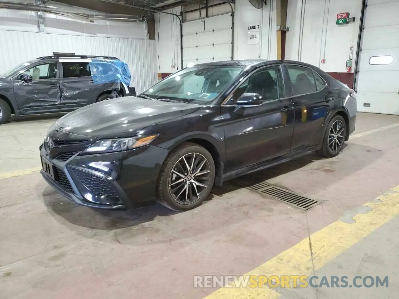 1 Photograph of a damaged car 4T1G11BK1RU122173 TOYOTA CAMRY 2024