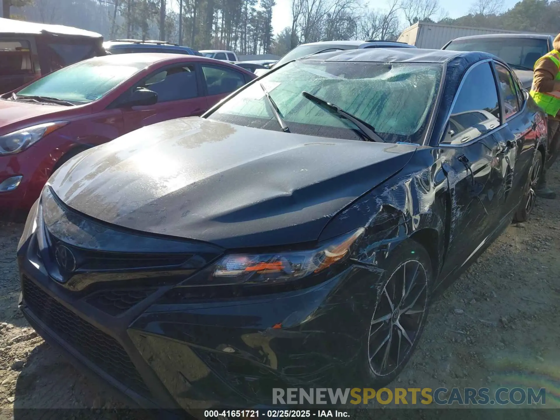 2 Photograph of a damaged car 4T1G11BK3RU109361 TOYOTA CAMRY 2024