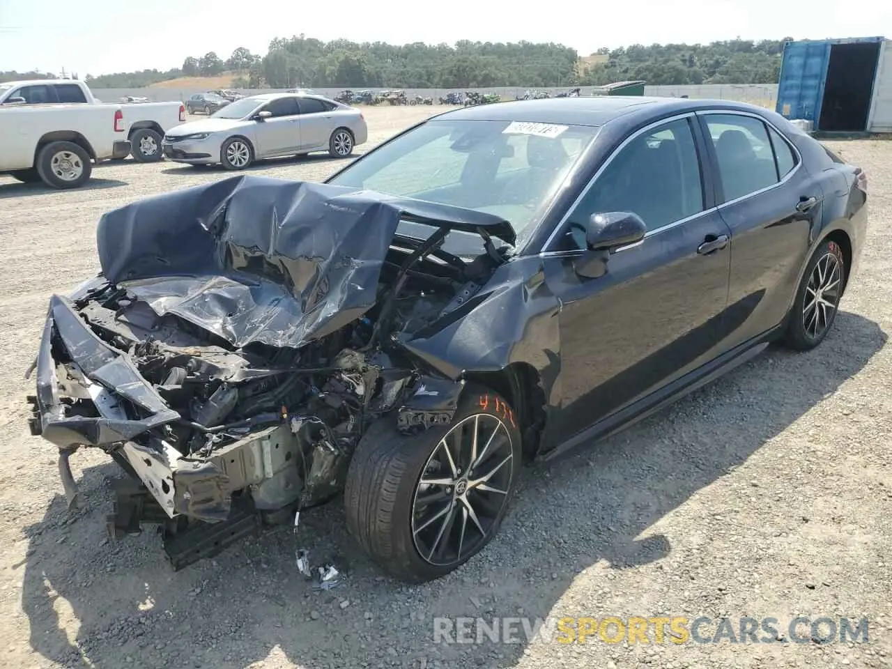 1 Photograph of a damaged car 4T1G11BK3RU111174 TOYOTA CAMRY 2024