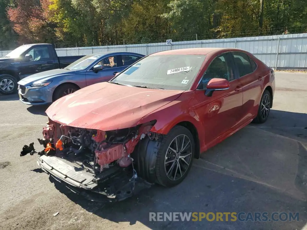 1 Photograph of a damaged car 4T1G11BK3RU125222 TOYOTA CAMRY 2024