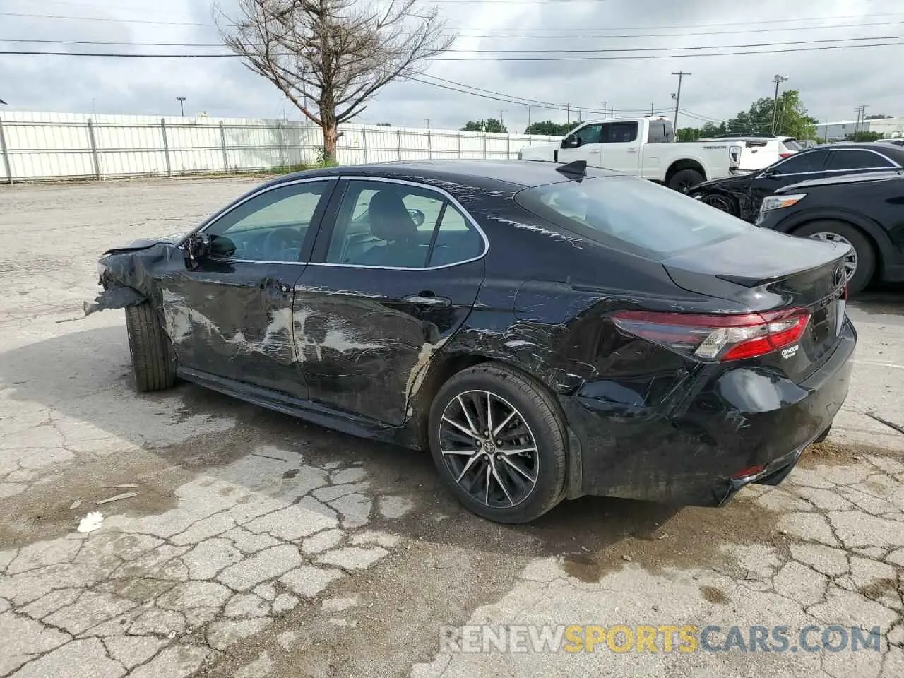 2 Photograph of a damaged car 4T1G11BK4RU128985 TOYOTA CAMRY 2024