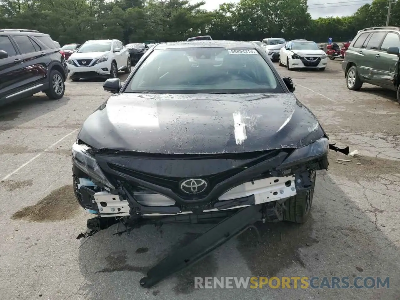 5 Photograph of a damaged car 4T1G11BK4RU128985 TOYOTA CAMRY 2024