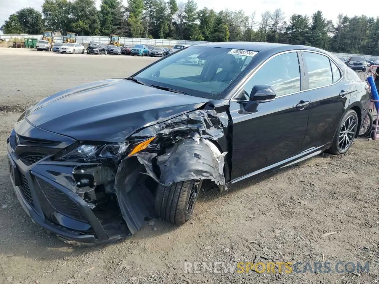 1 Photograph of a damaged car 4T1G11BK5RU128297 TOYOTA CAMRY 2024