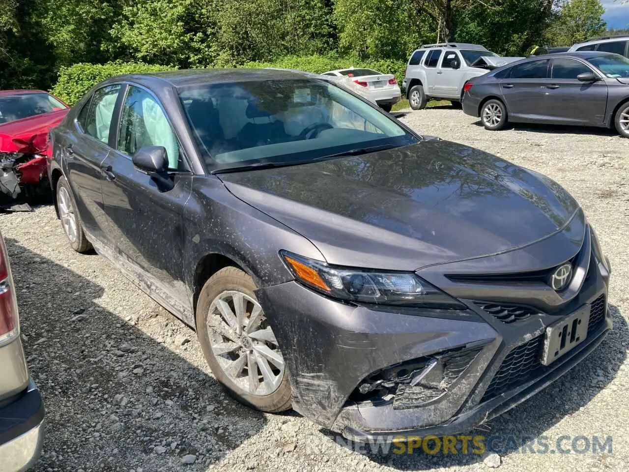 4 Photograph of a damaged car 4T1G11BK7RU127569 TOYOTA CAMRY 2024