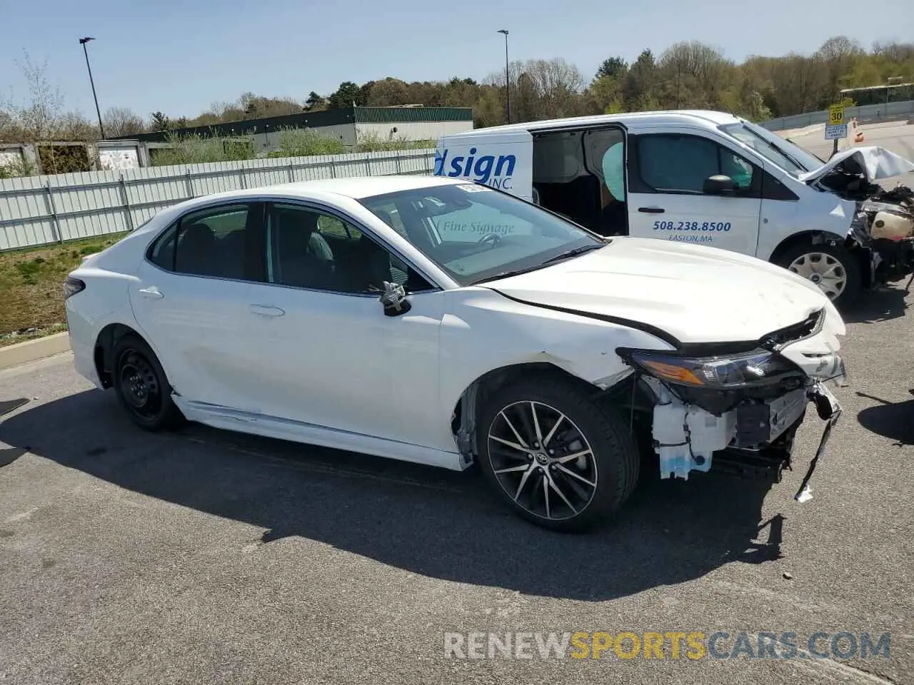 4 Photograph of a damaged car 4T1G11BK8RU117908 TOYOTA CAMRY 2024