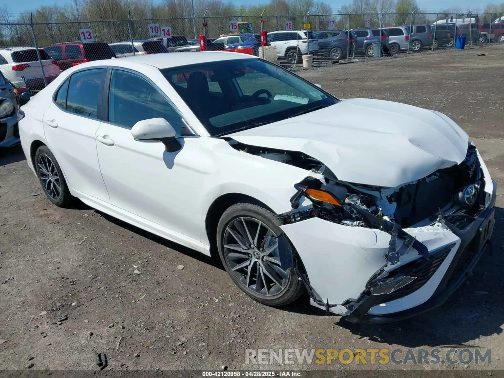 1 Photograph of a damaged car 4T1G11BK8RU121389 TOYOTA CAMRY 2024