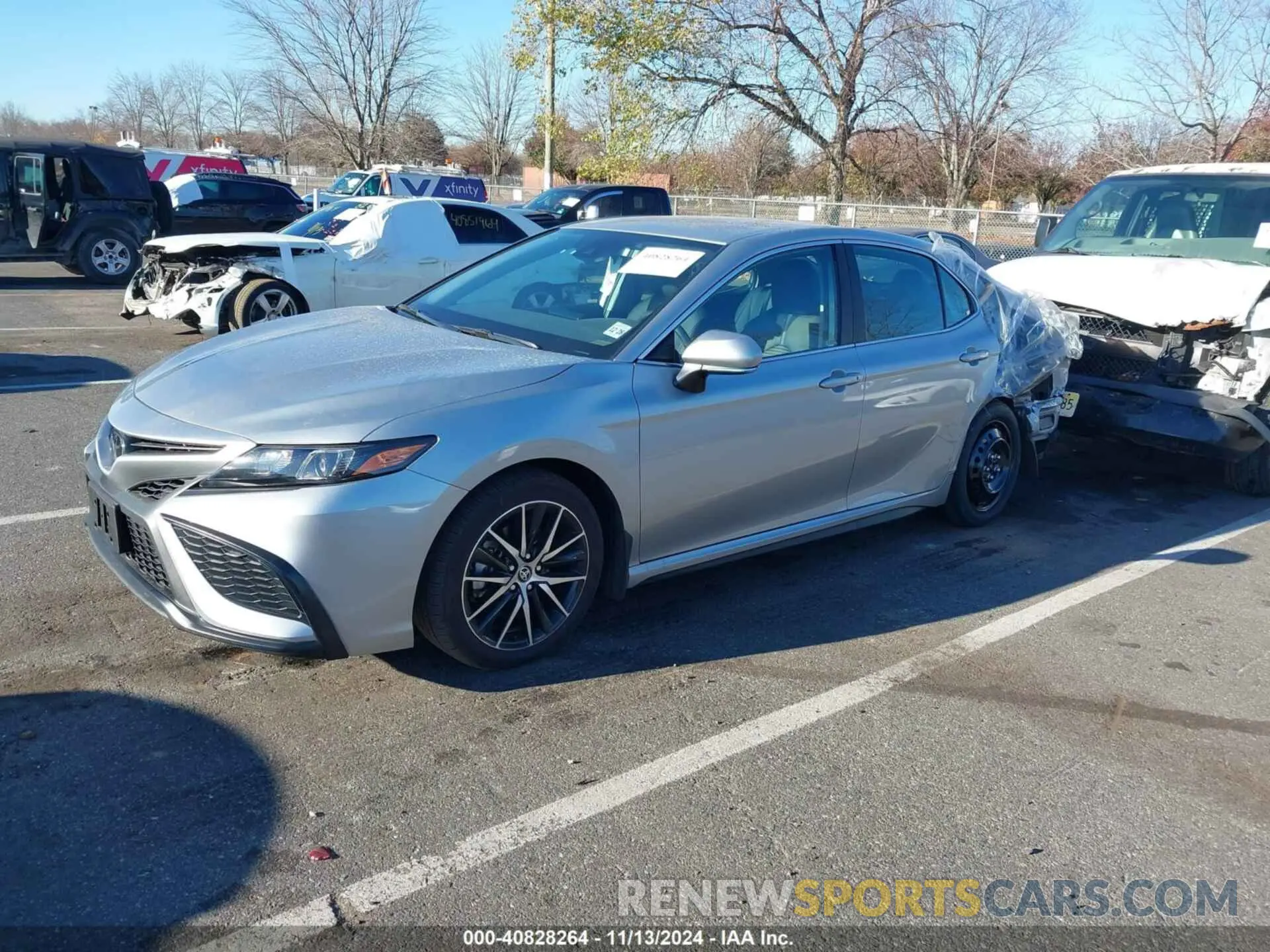 2 Photograph of a damaged car 4T1G11BK9RU112815 TOYOTA CAMRY 2024