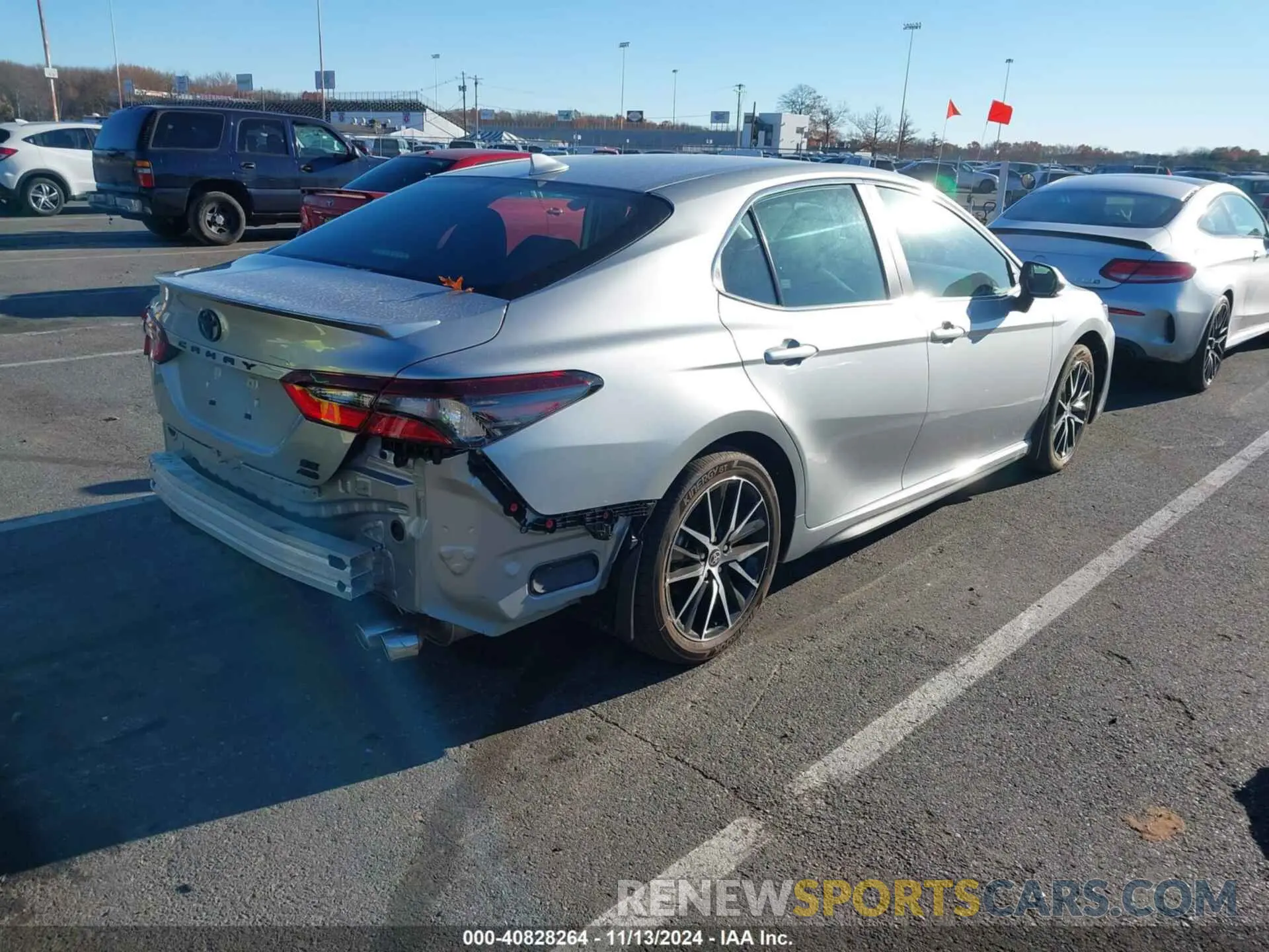 4 Photograph of a damaged car 4T1G11BK9RU112815 TOYOTA CAMRY 2024