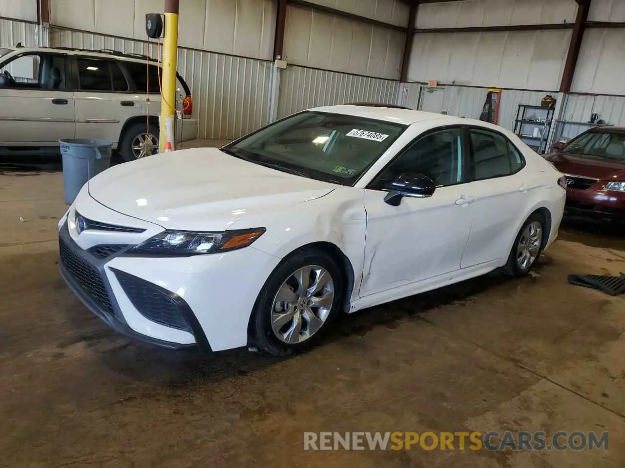 1 Photograph of a damaged car 4T1G31AK3RU071707 TOYOTA CAMRY 2024