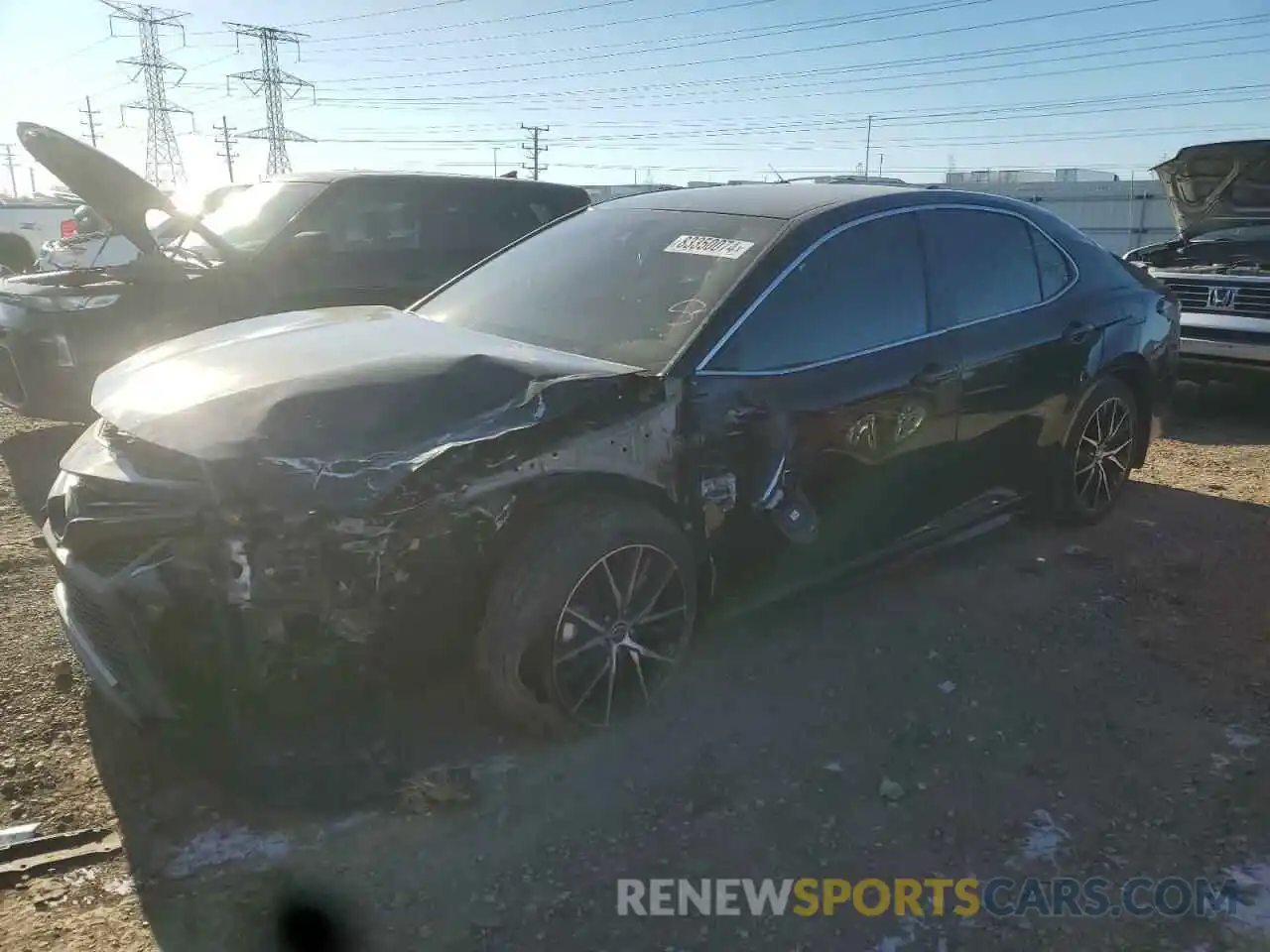 1 Photograph of a damaged car 4T1G31AK4RU064927 TOYOTA CAMRY 2024