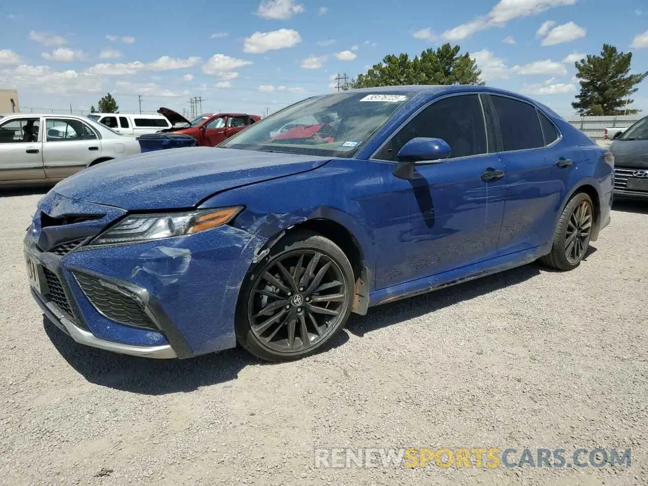 1 Photograph of a damaged car 4T1K61AK0RU201430 TOYOTA CAMRY 2024