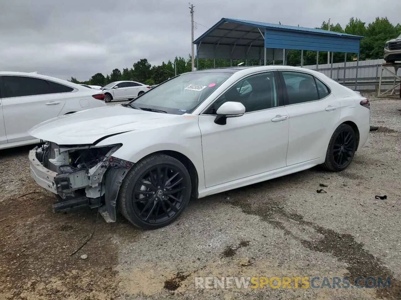 1 Photograph of a damaged car 4T1K61AK0RU221919 TOYOTA CAMRY 2024