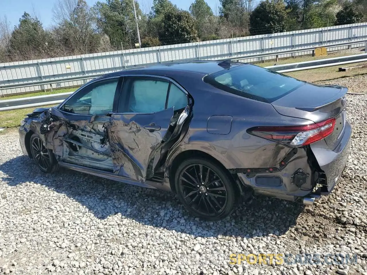 2 Photograph of a damaged car 4T1K61AK0RU238042 TOYOTA CAMRY 2024