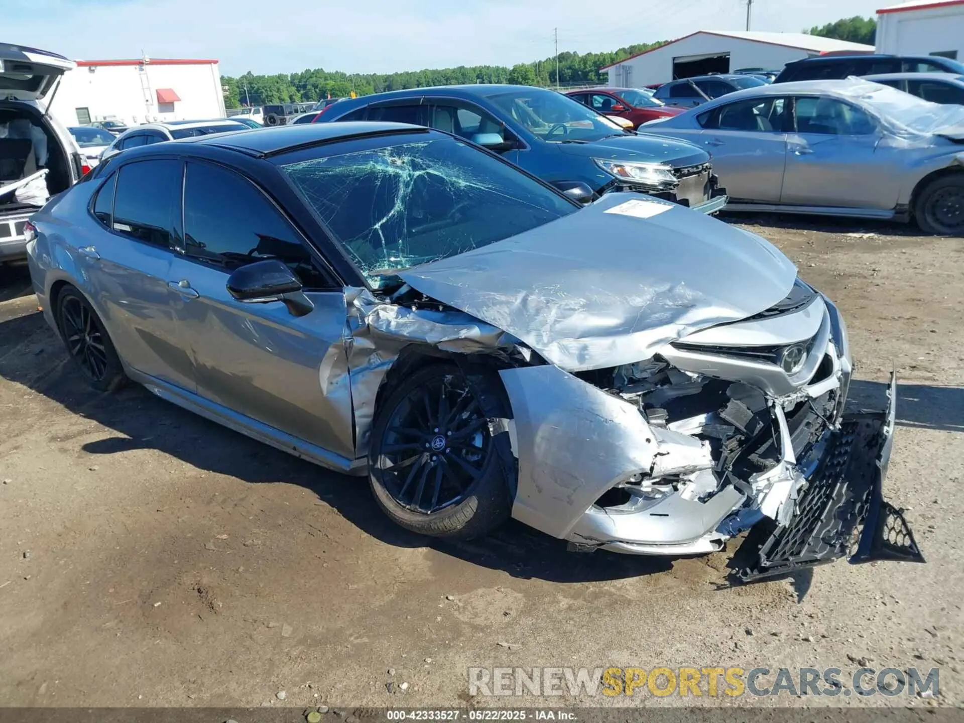 1 Photograph of a damaged car 4T1K61AK0RU249641 TOYOTA CAMRY 2024