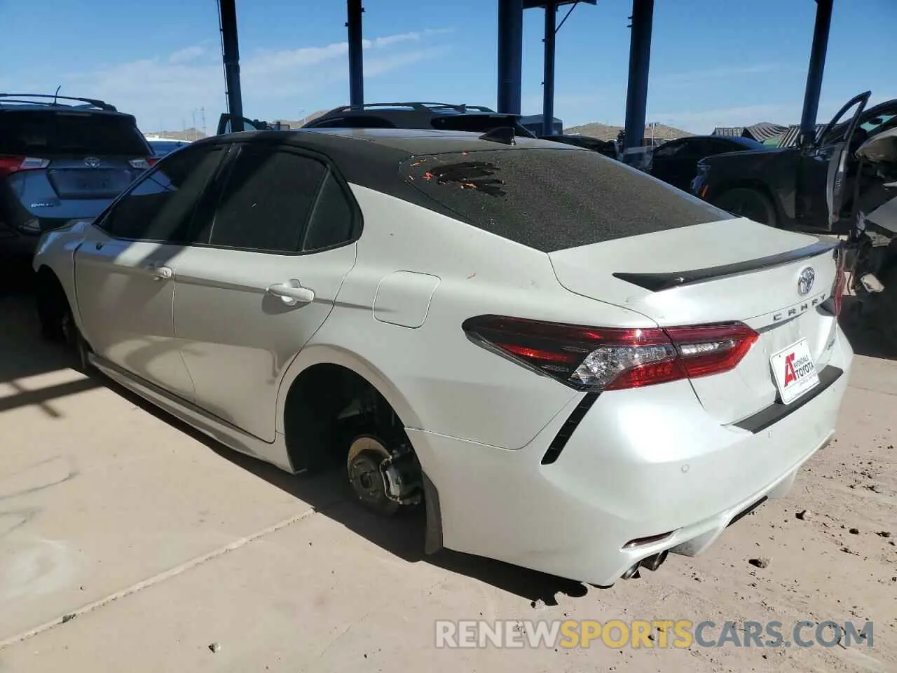 2 Photograph of a damaged car 4T1K61AK0RU250675 TOYOTA CAMRY 2024