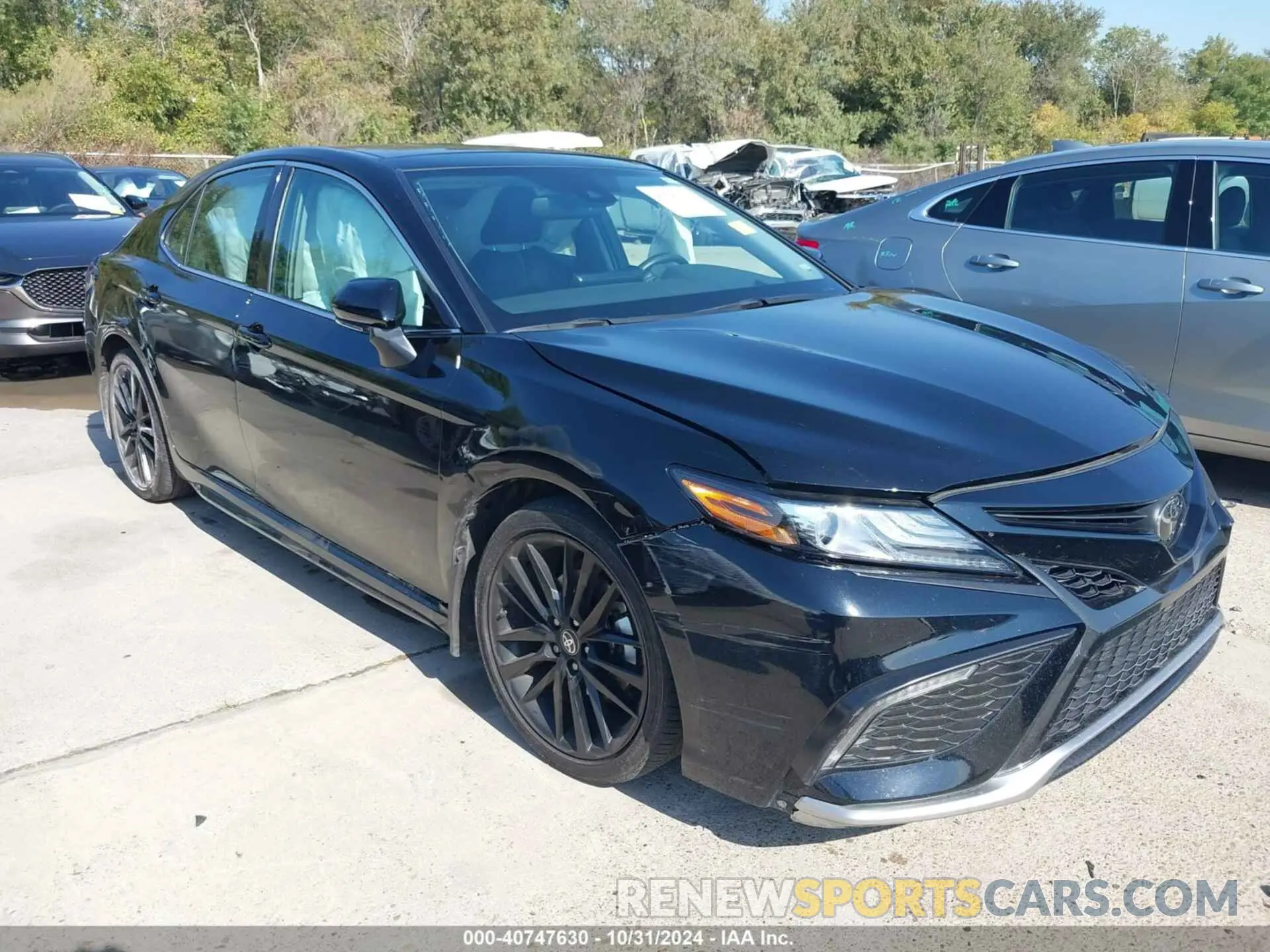 1 Photograph of a damaged car 4T1K61AK1RU195895 TOYOTA CAMRY 2024