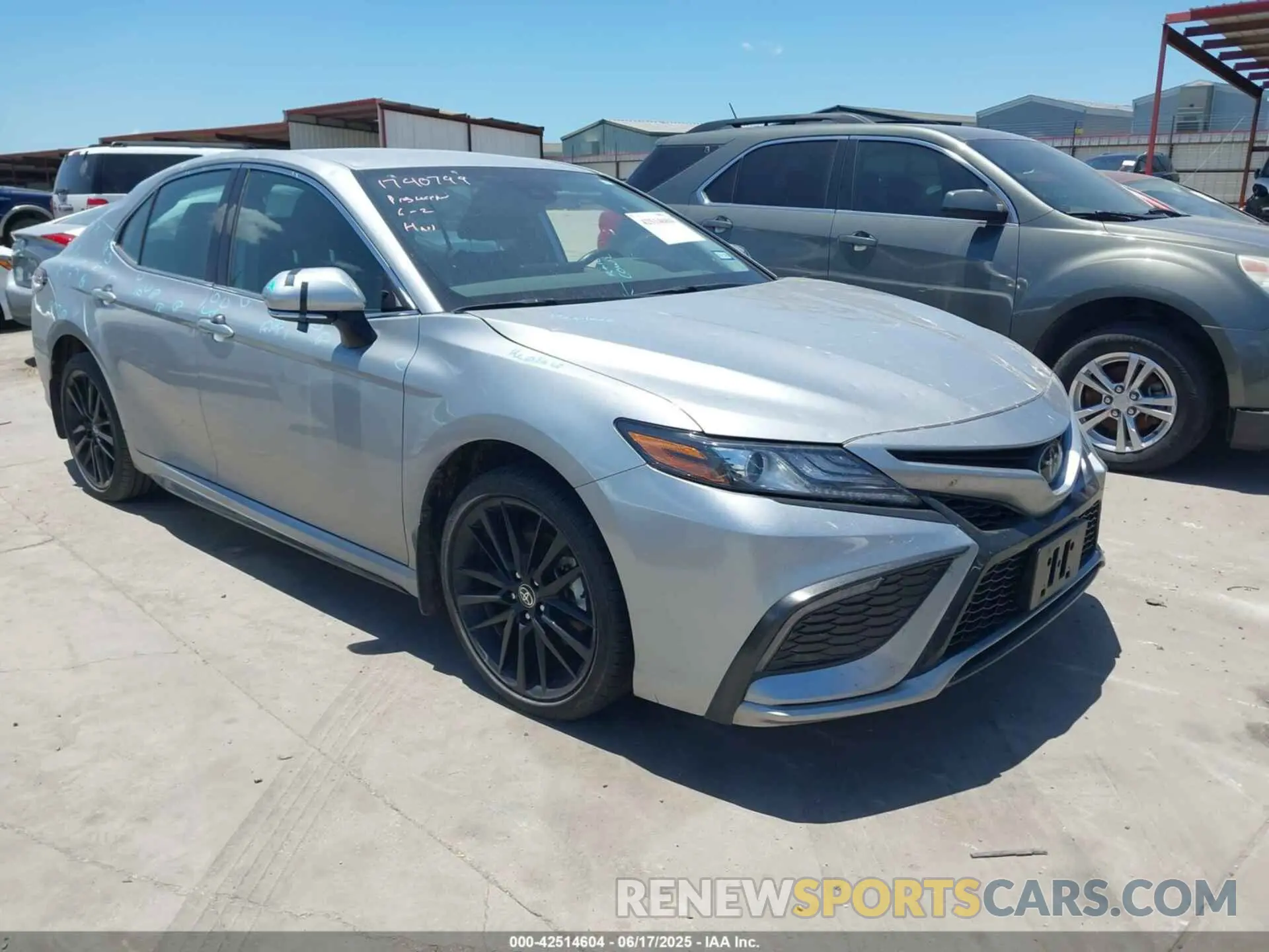 1 Photograph of a damaged car 4T1K61AK1RU223839 TOYOTA CAMRY 2024