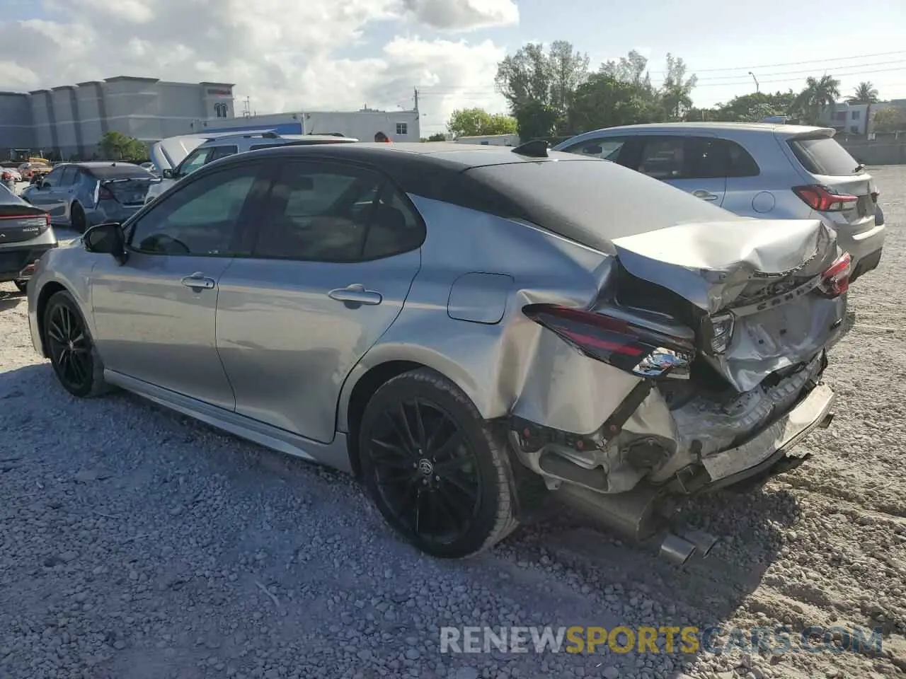 2 Photograph of a damaged car 4T1K61AK2RU215586 TOYOTA CAMRY 2024