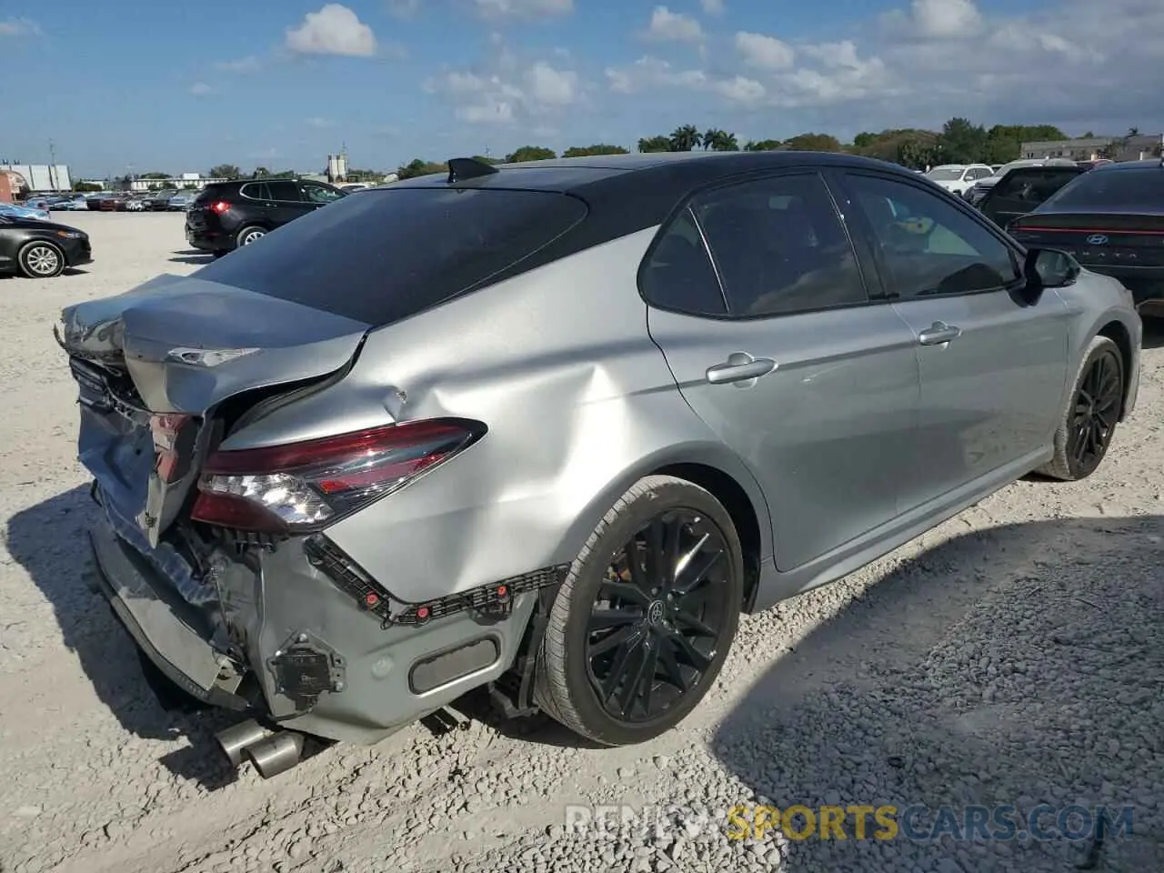 3 Photograph of a damaged car 4T1K61AK2RU215586 TOYOTA CAMRY 2024