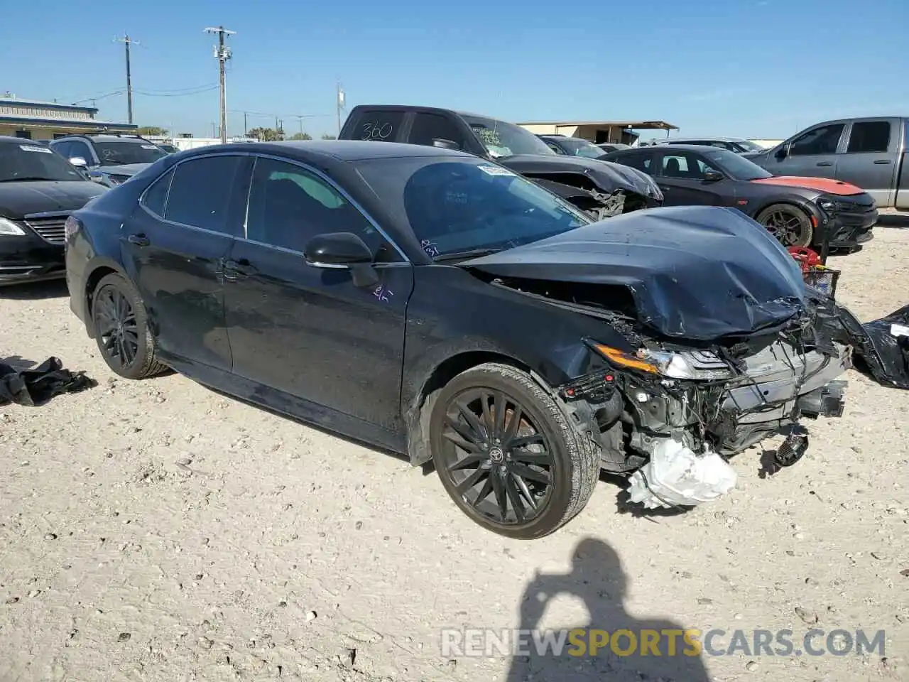 4 Photograph of a damaged car 4T1K61AK3RU909753 TOYOTA CAMRY 2024