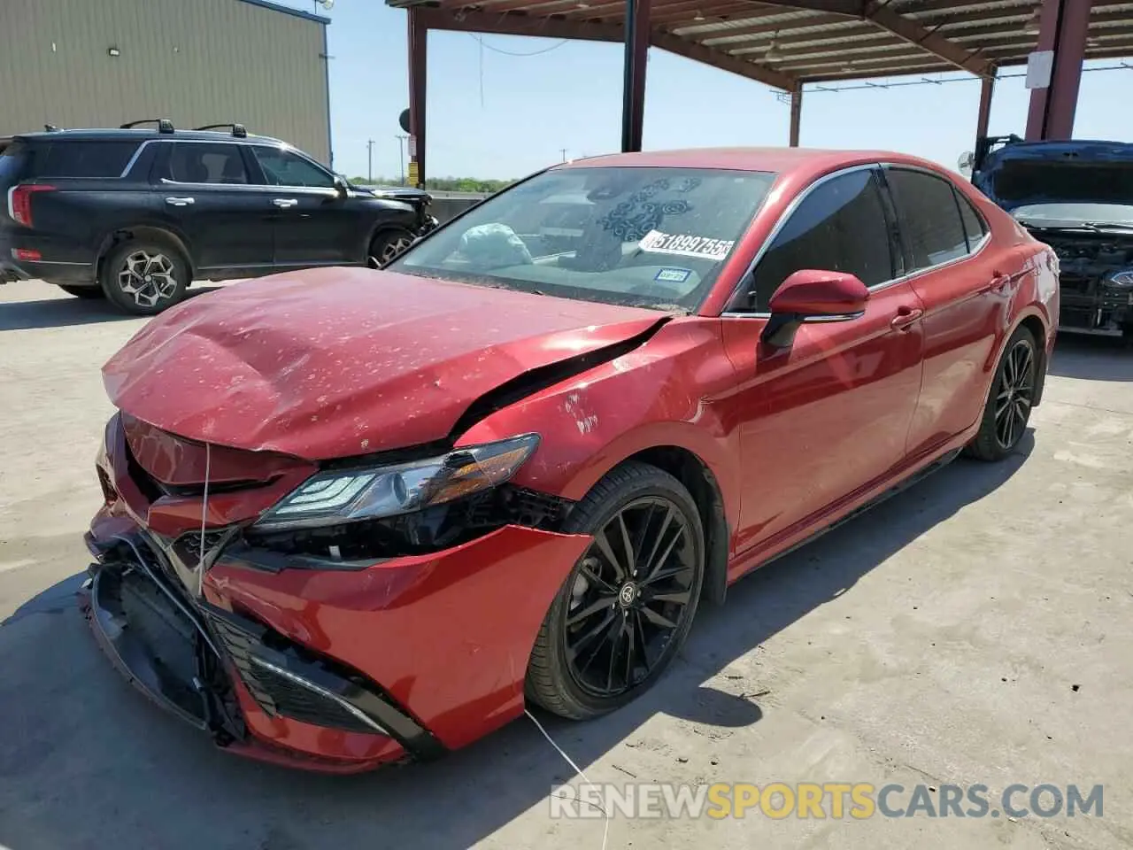 1 Photograph of a damaged car 4T1K61AK5RU200788 TOYOTA CAMRY 2024
