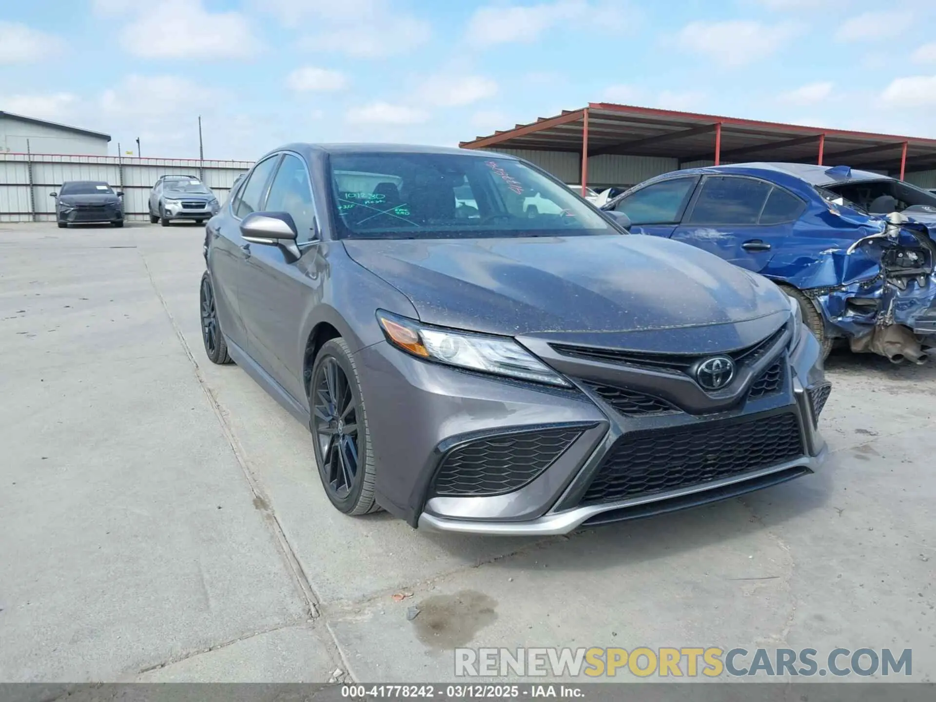 1 Photograph of a damaged car 4T1K61AK5RU243320 TOYOTA CAMRY 2024