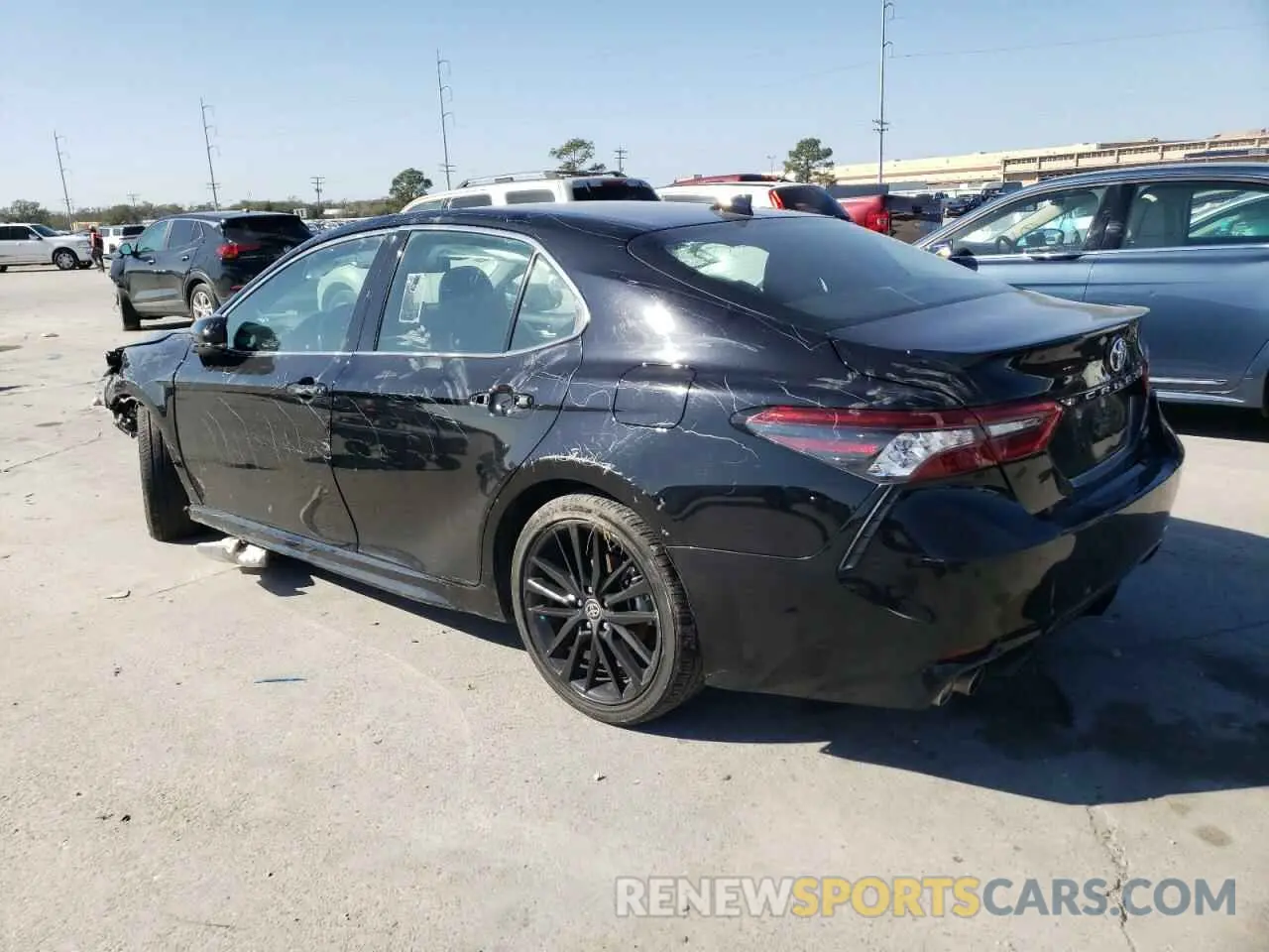 2 Photograph of a damaged car 4T1K61AK5RU257363 TOYOTA CAMRY 2024
