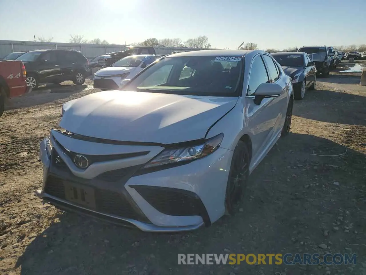 1 Photograph of a damaged car 4T1K61AK7RU243500 TOYOTA CAMRY 2024