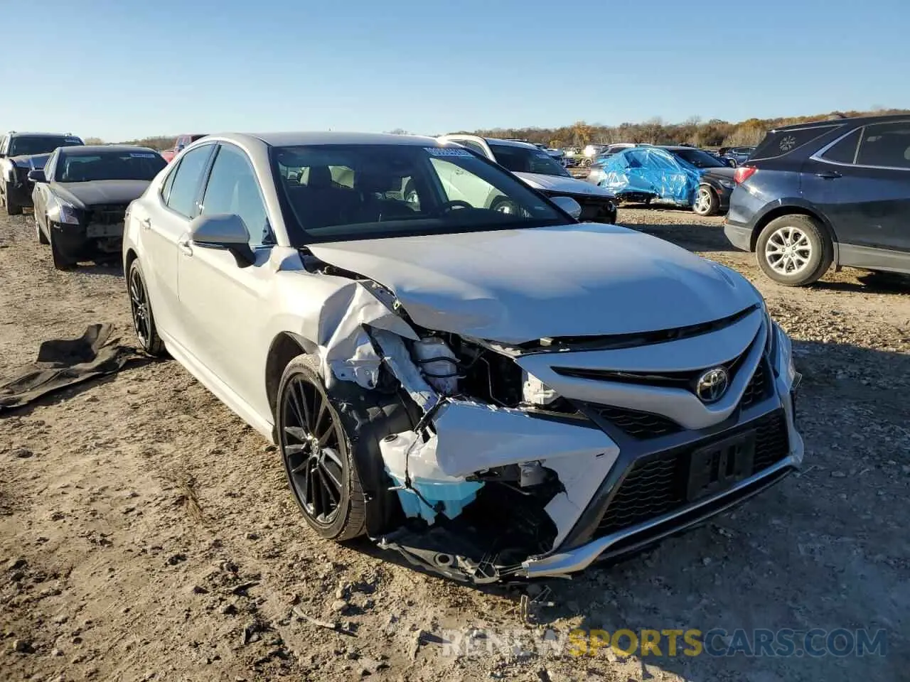 4 Photograph of a damaged car 4T1K61AK7RU243500 TOYOTA CAMRY 2024
