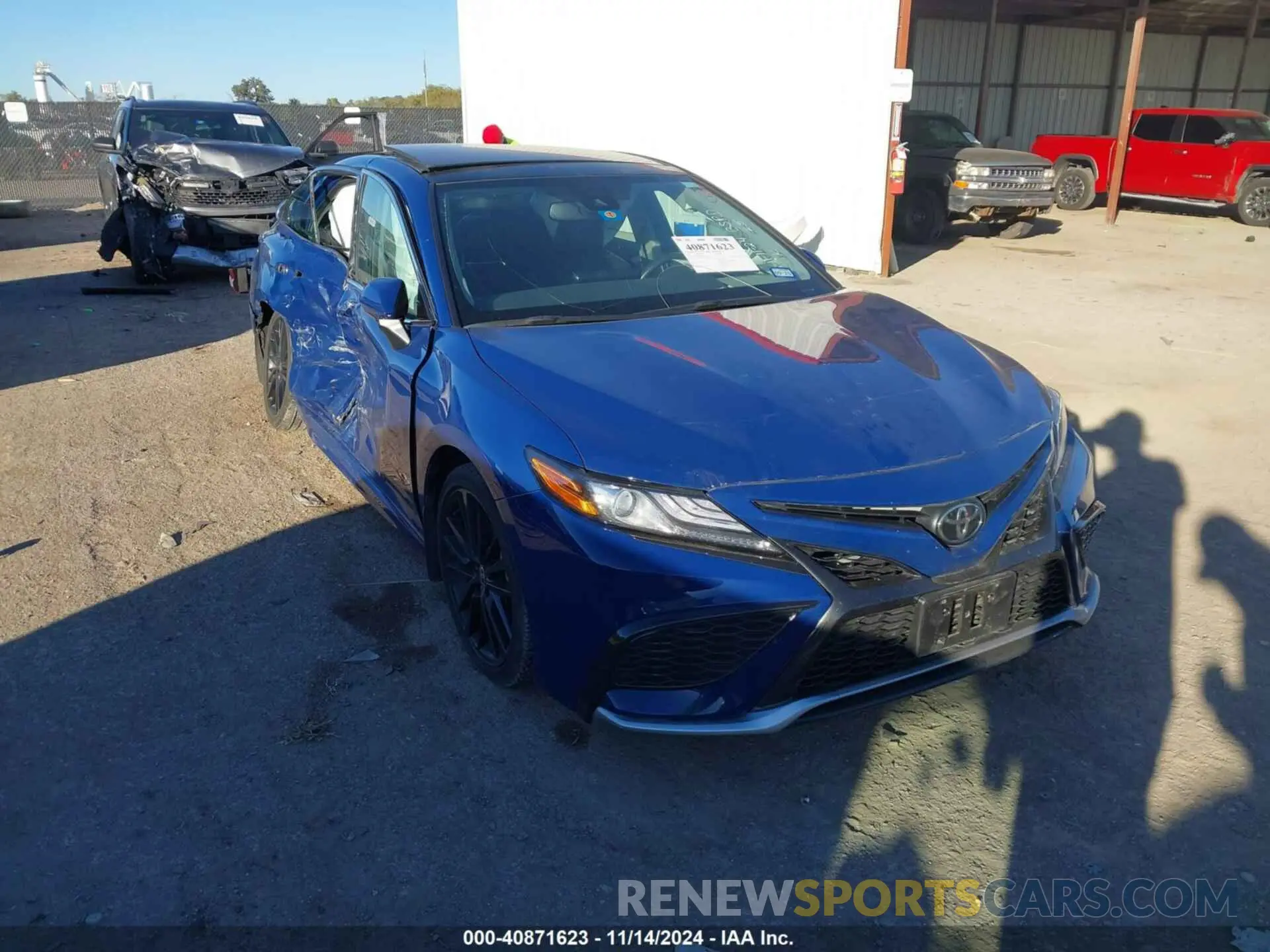 1 Photograph of a damaged car 4T1K61AK8RU199507 TOYOTA CAMRY 2024