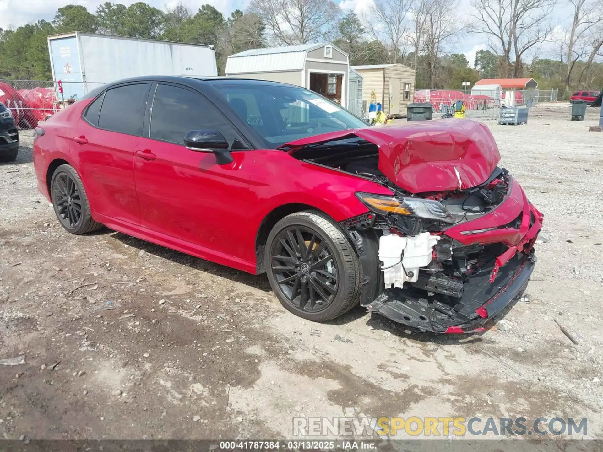 1 Photograph of a damaged car 4T1K61AK8RU249709 TOYOTA CAMRY 2024