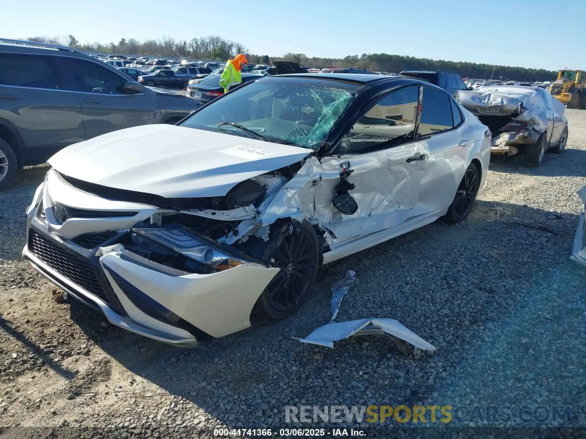 2 Photograph of a damaged car 4T1K61AK8RU260760 TOYOTA CAMRY 2024
